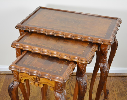 Two-Tone Nesting Side Tables