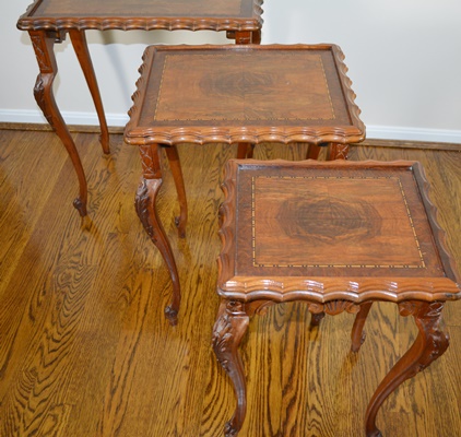 Two-Tone Nesting Side Tables