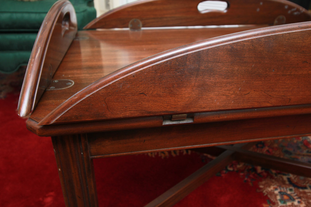 Vintage George III Style Butler's Tray Table