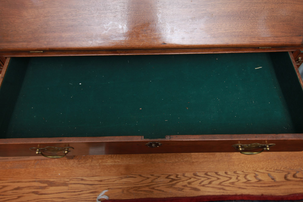 Antique Federal Slant Front Desk in Walnut
