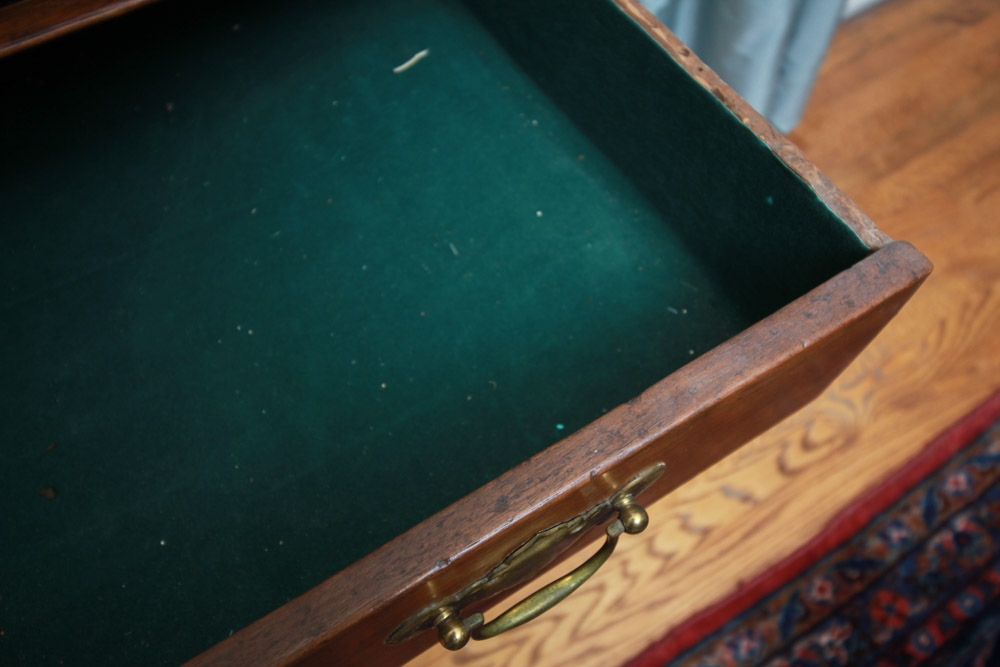Antique Federal Slant Front Desk in Walnut