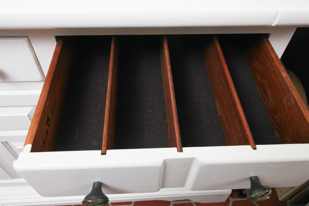 Farmhouse Style Stepback China Cupboard