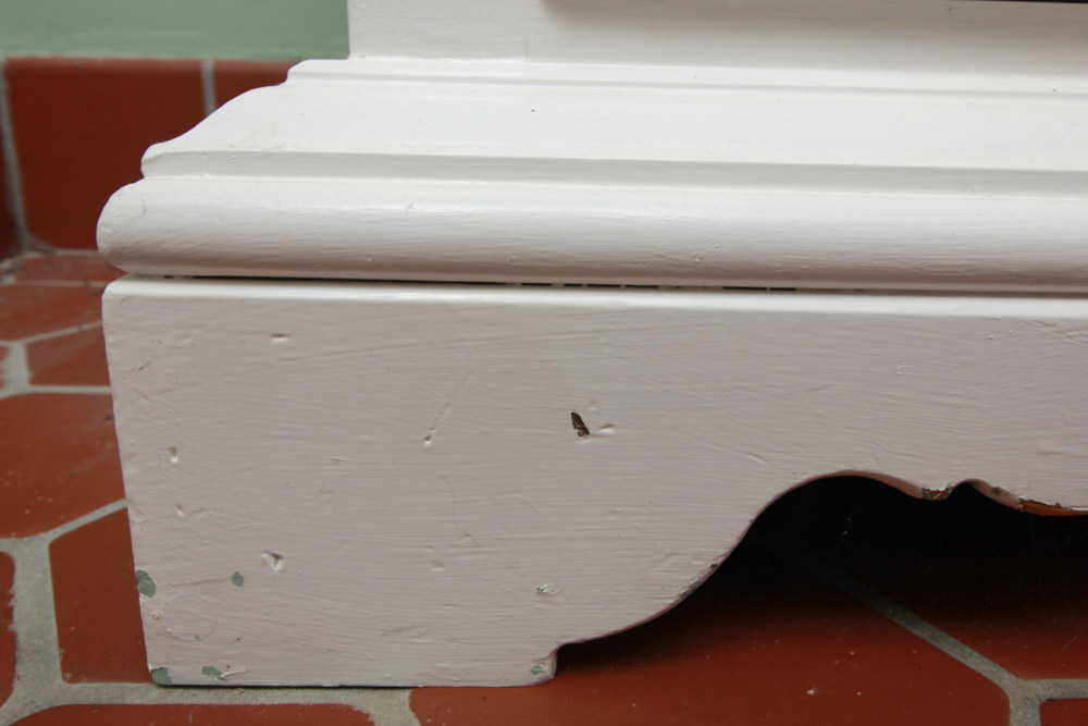 Farmhouse Style Stepback China Cupboard