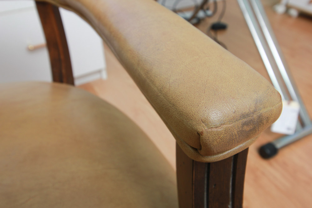 Vintage Office Armchair in the Provincial Louis XV Taste