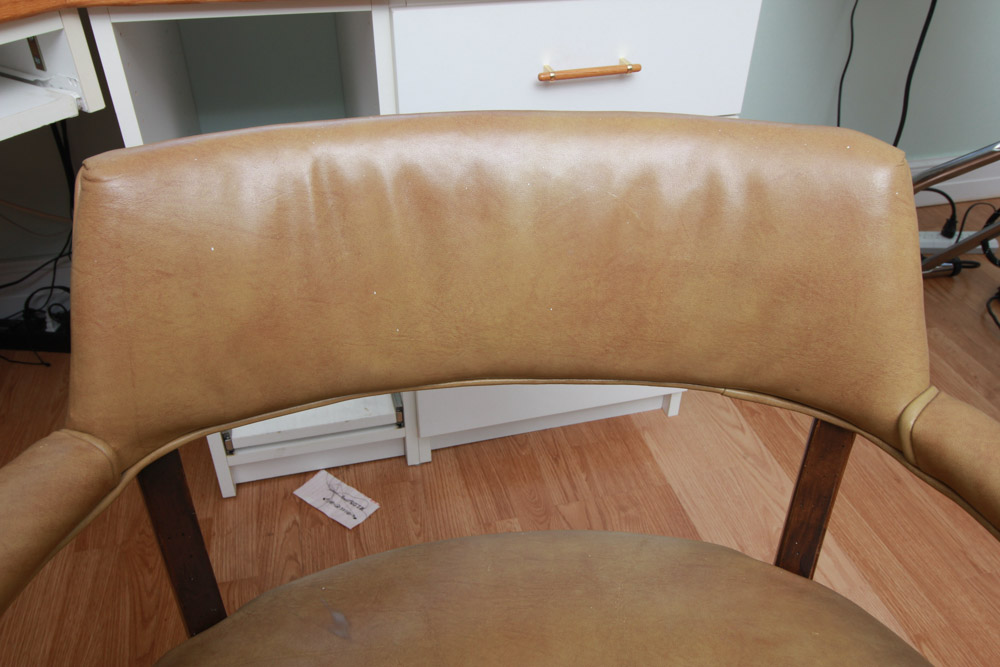 Vintage Office Armchair in the Provincial Louis XV Taste