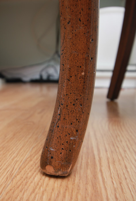 Vintage Office Armchair in the Provincial Louis XV Taste