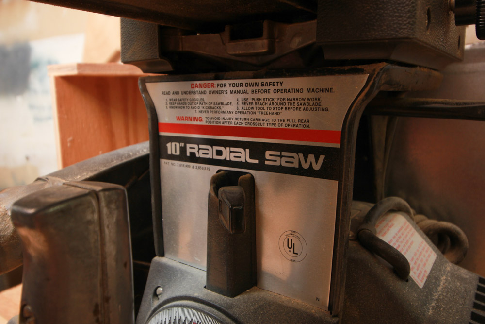 Sears Craftsman 10" Radial Saw