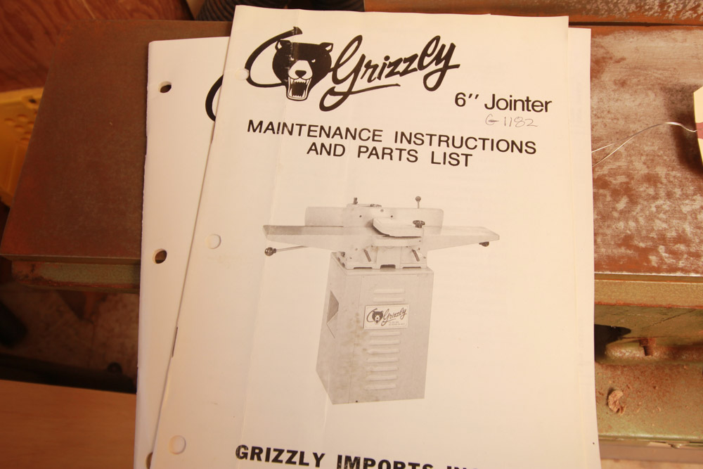 Grizzly 6" Jointer