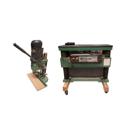 Grizzly 12" Surface Planer and Grizzly Hollow Chisel Mortiser Model G3183