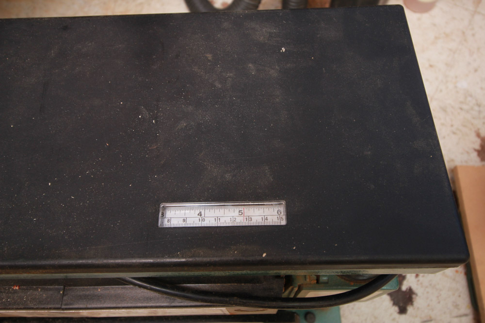 Grizzly 12" Surface Planer and Grizzly Hollow Chisel Mortiser Model G3183