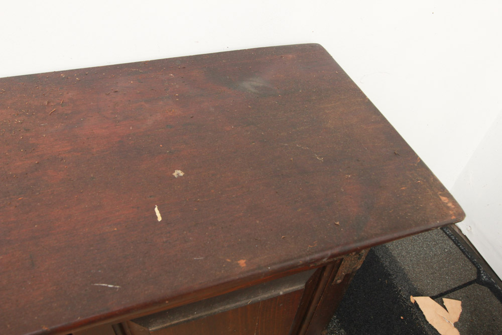 Vintage Early American Style Side Cabinet by Ethan Allen