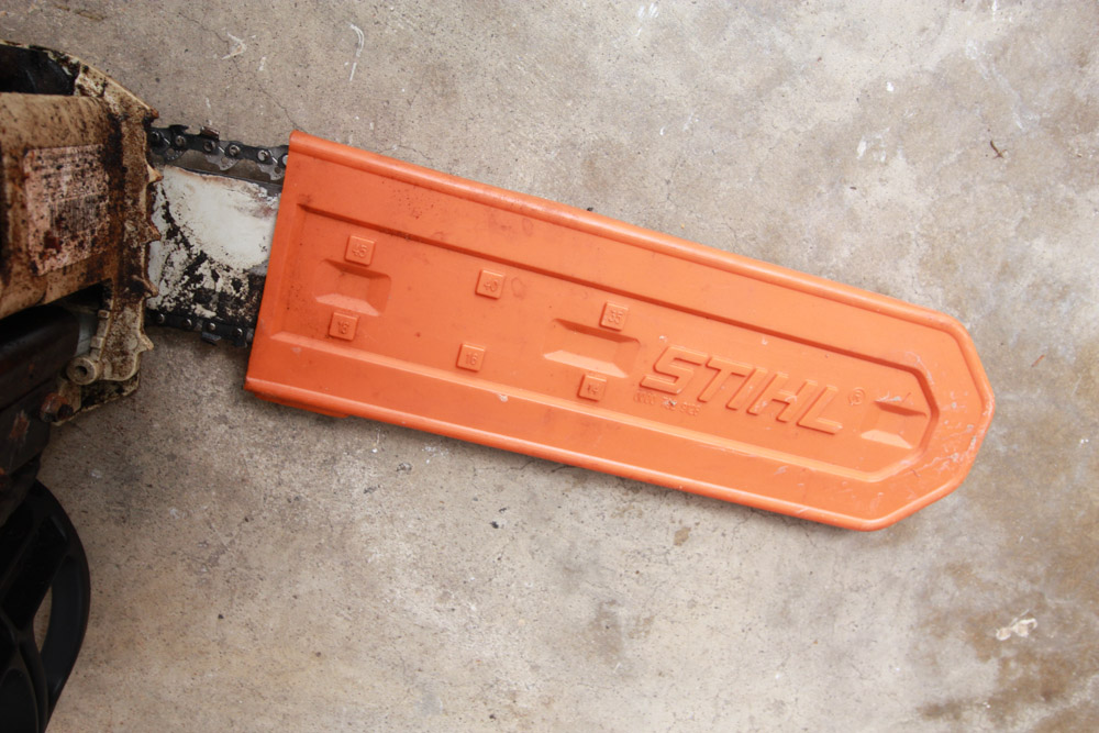 Stihl Weedeater, Chain Saw, and Bush Trimmer