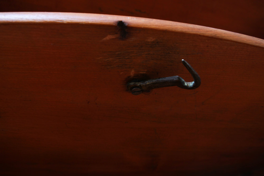 Vintage Mahogany Two-Part Corner Cabinet with Inlay