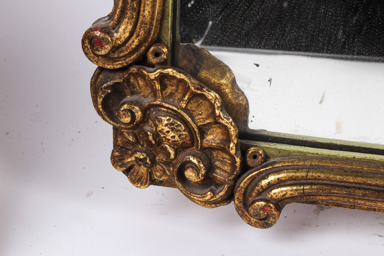 Antique Napoleon III Style Gilt Wood Mirror