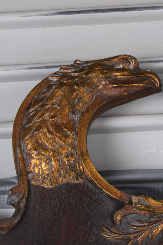 Vintage Federal Style Double Eagle Wall Mirror