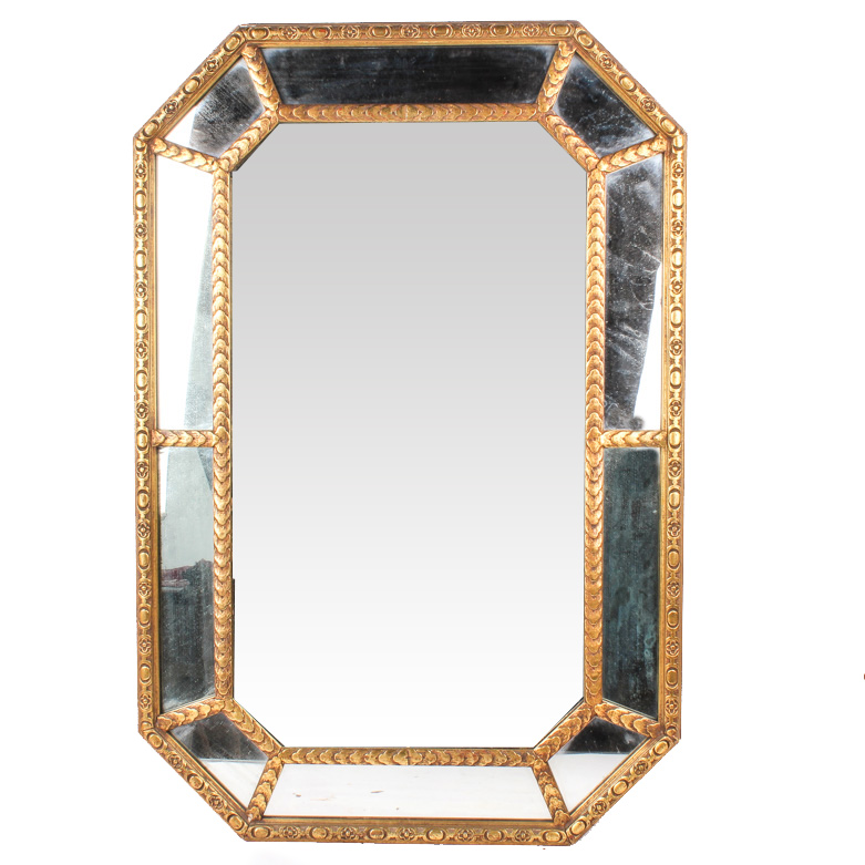 Vintage Gilt Wall Mirror