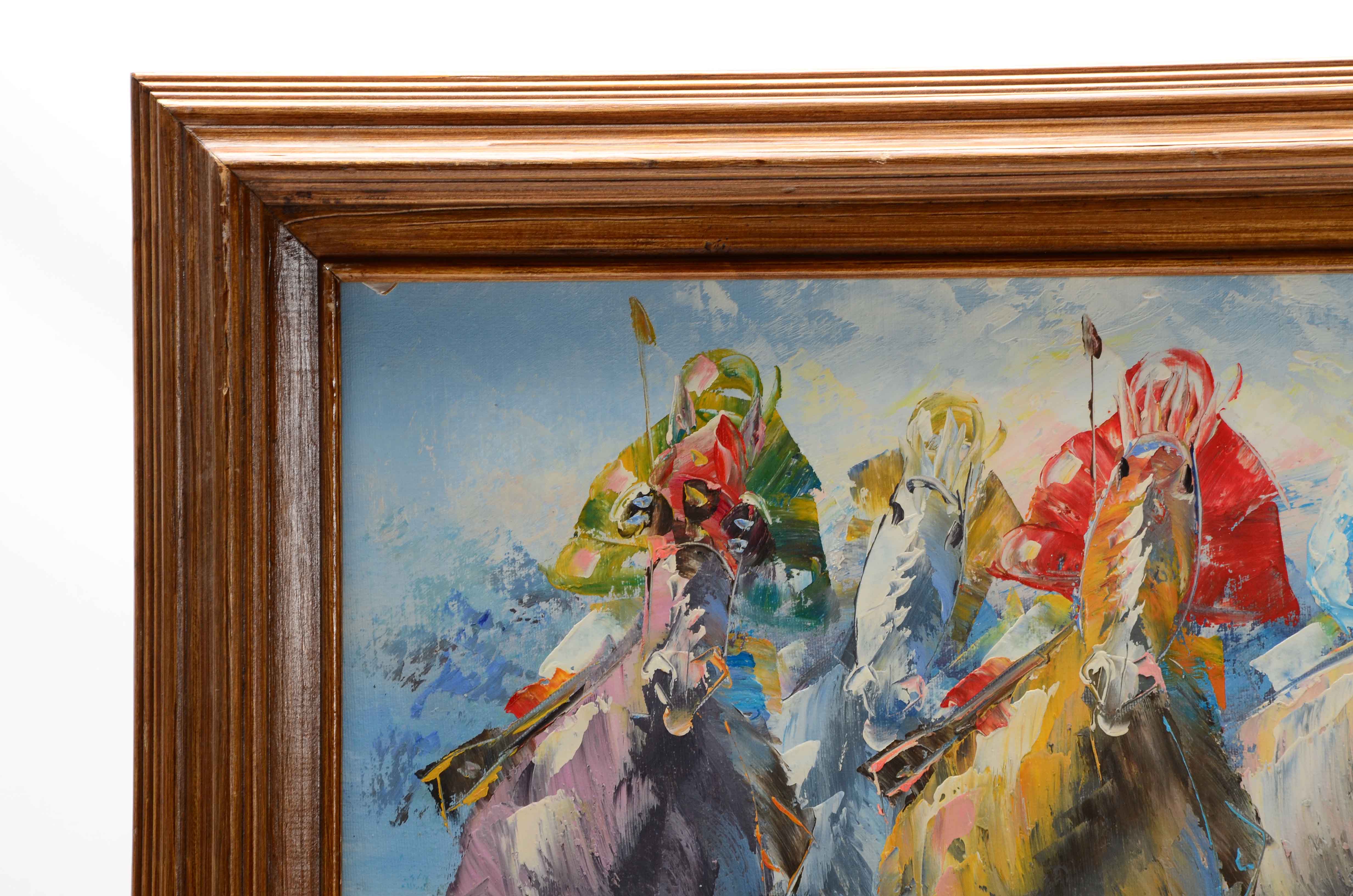 Anthony Veccio Original Oil Painting on Canvas