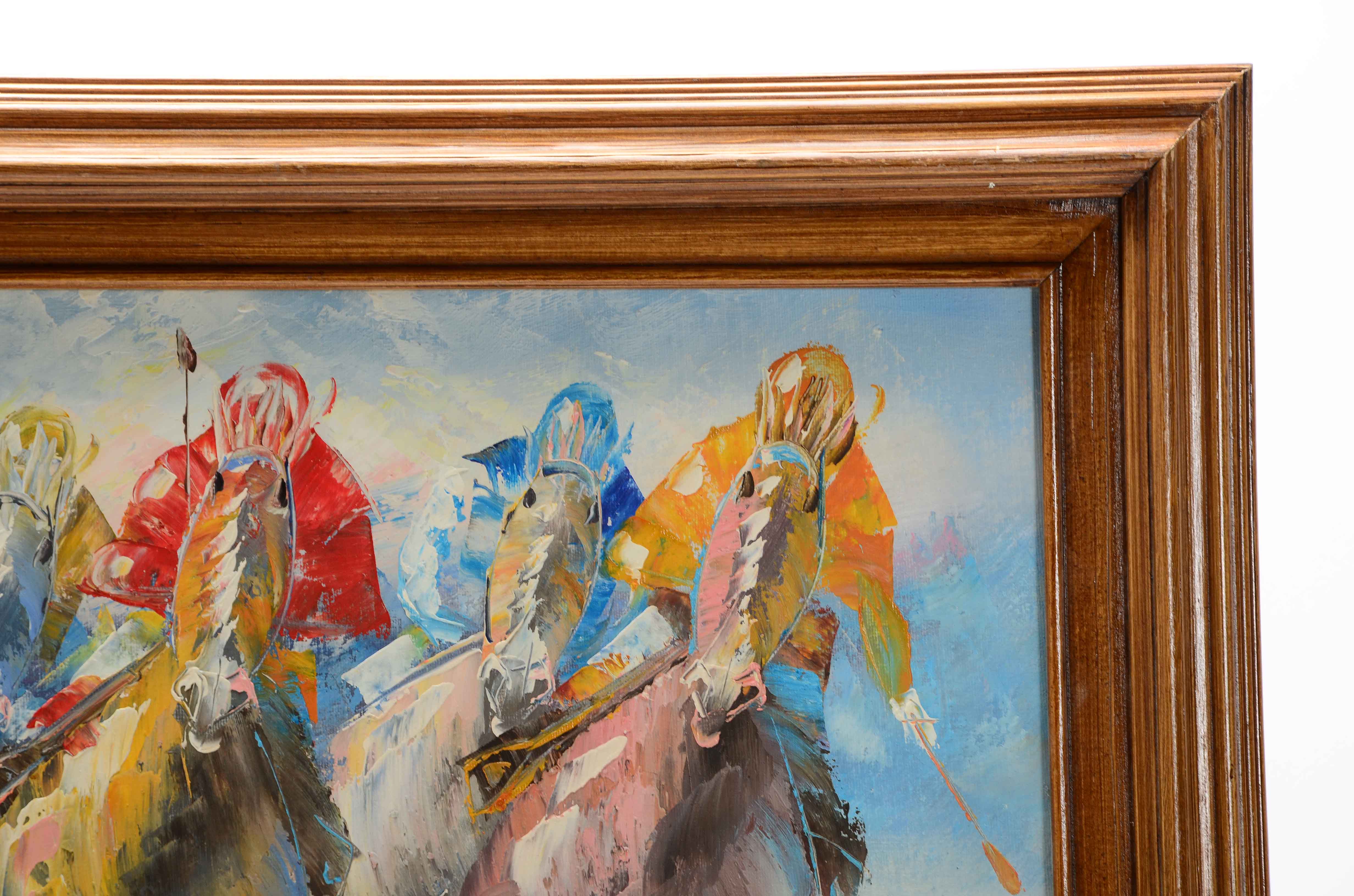 Anthony Veccio Original Oil Painting on Canvas