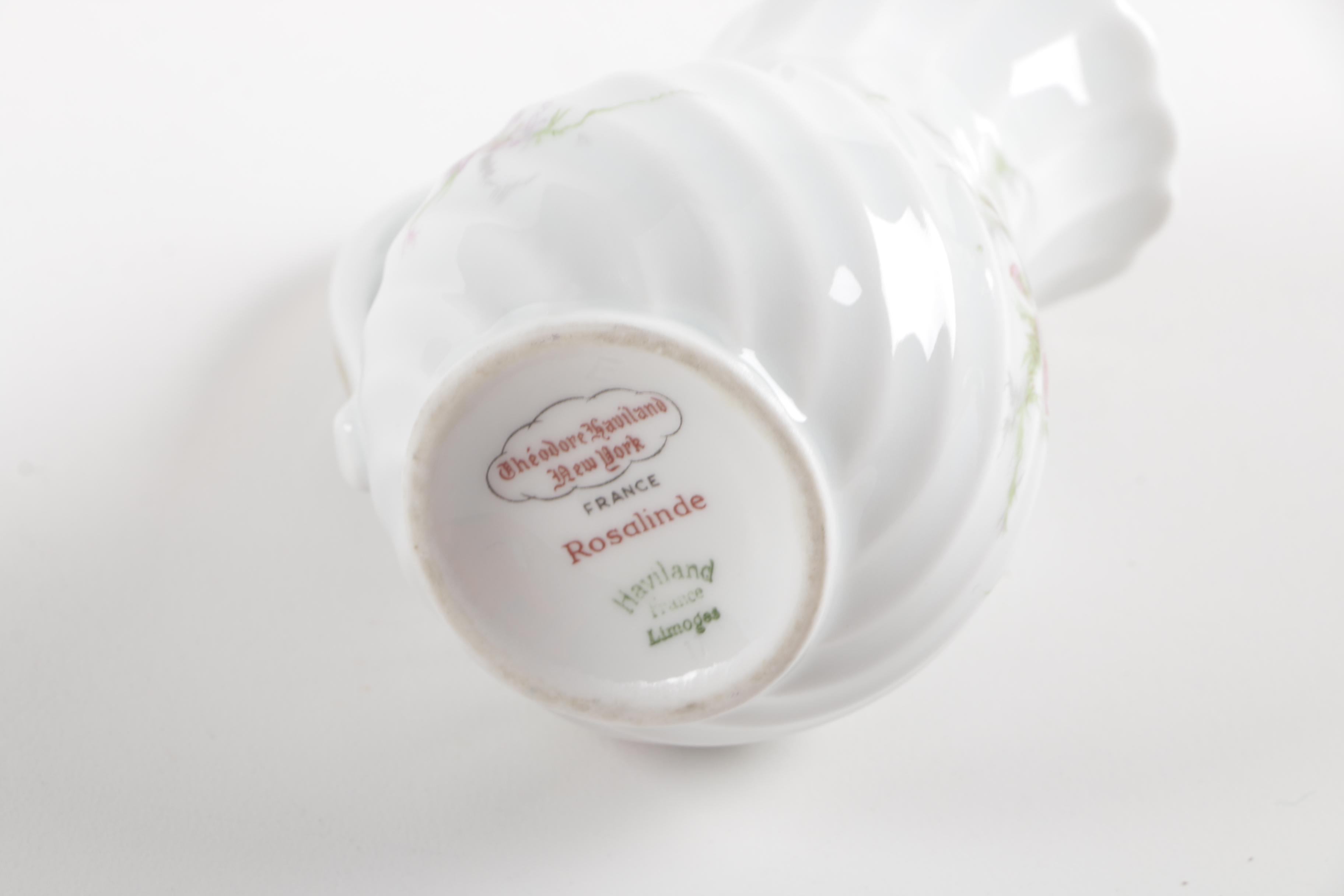 Haviland Limoges "Rosalinde" Creamer