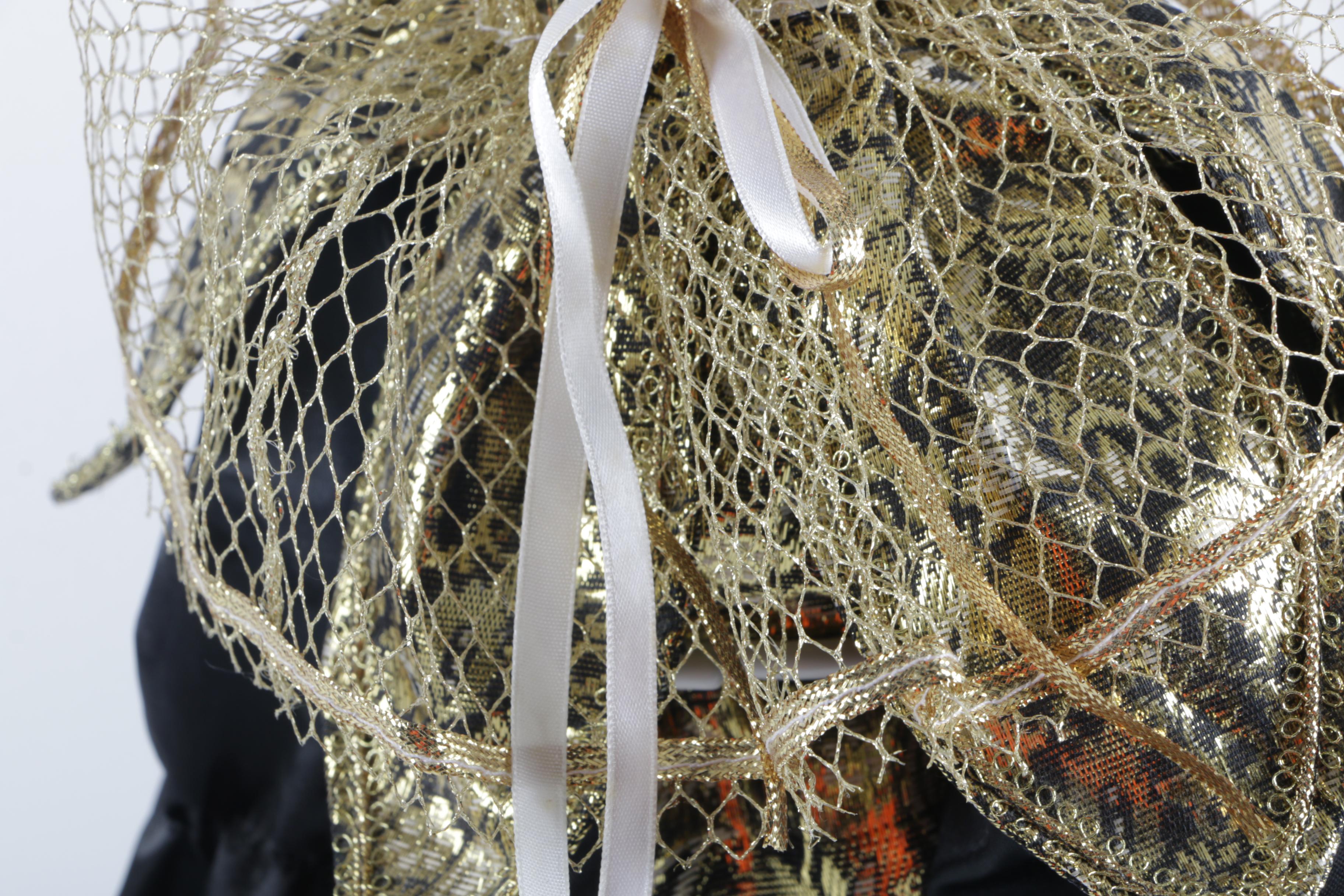 Venetian-Style Jester Porcelain Doll