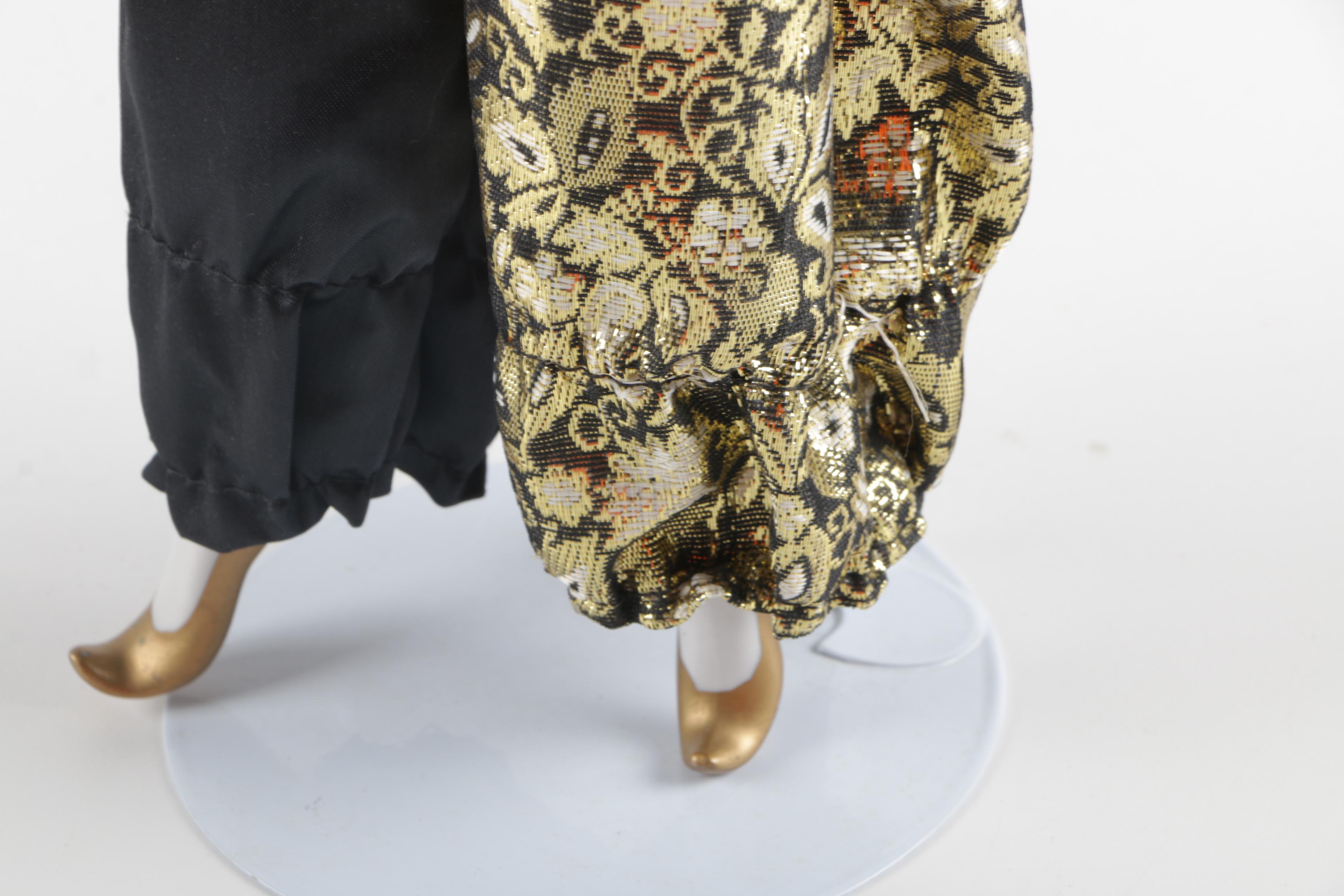 Venetian-Style Jester Porcelain Doll