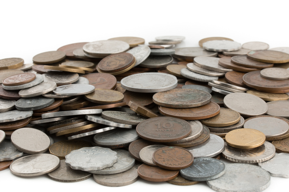 Group of 223 Foreign Coins