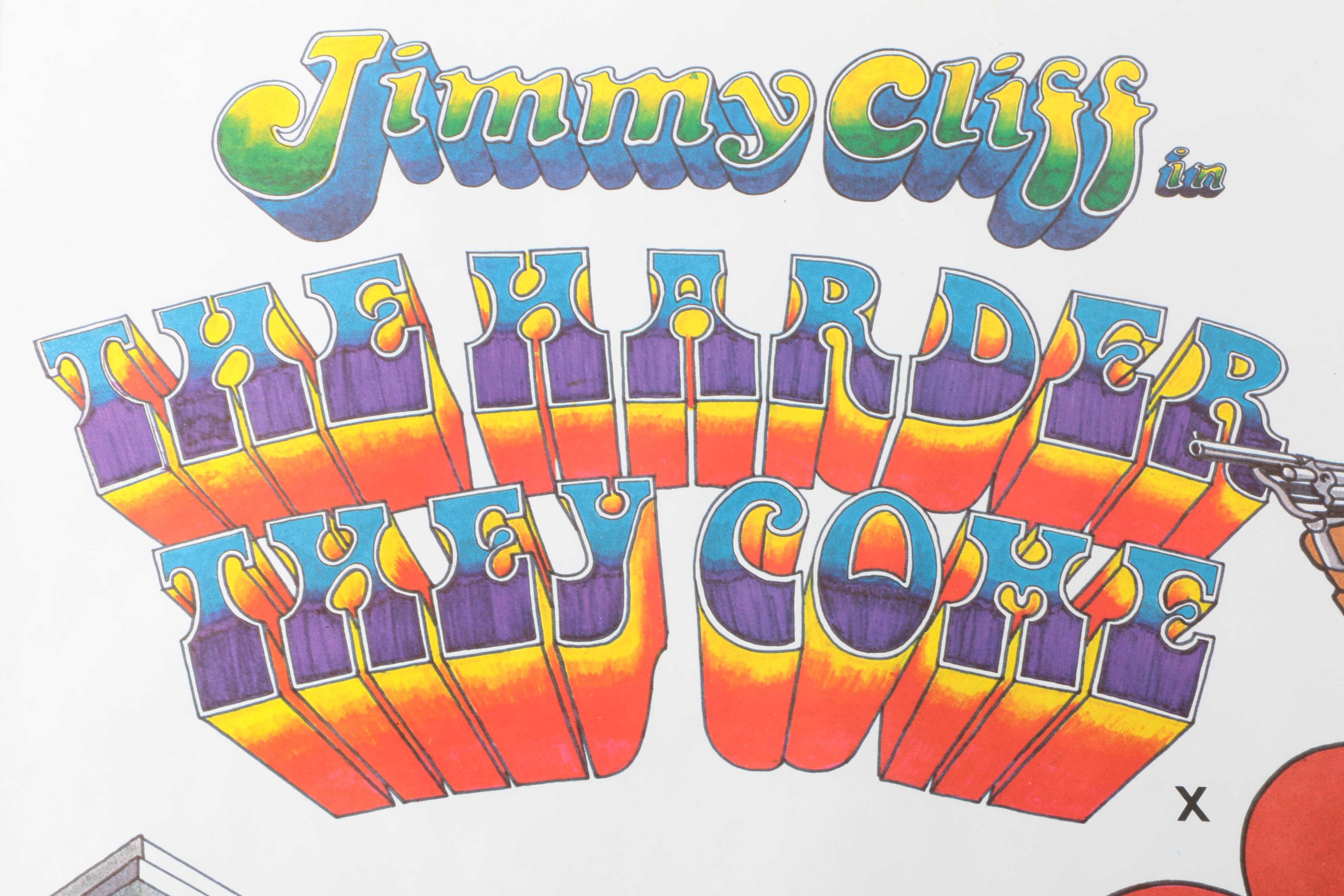 Offset Lithograph Poster "The Harder They Come"