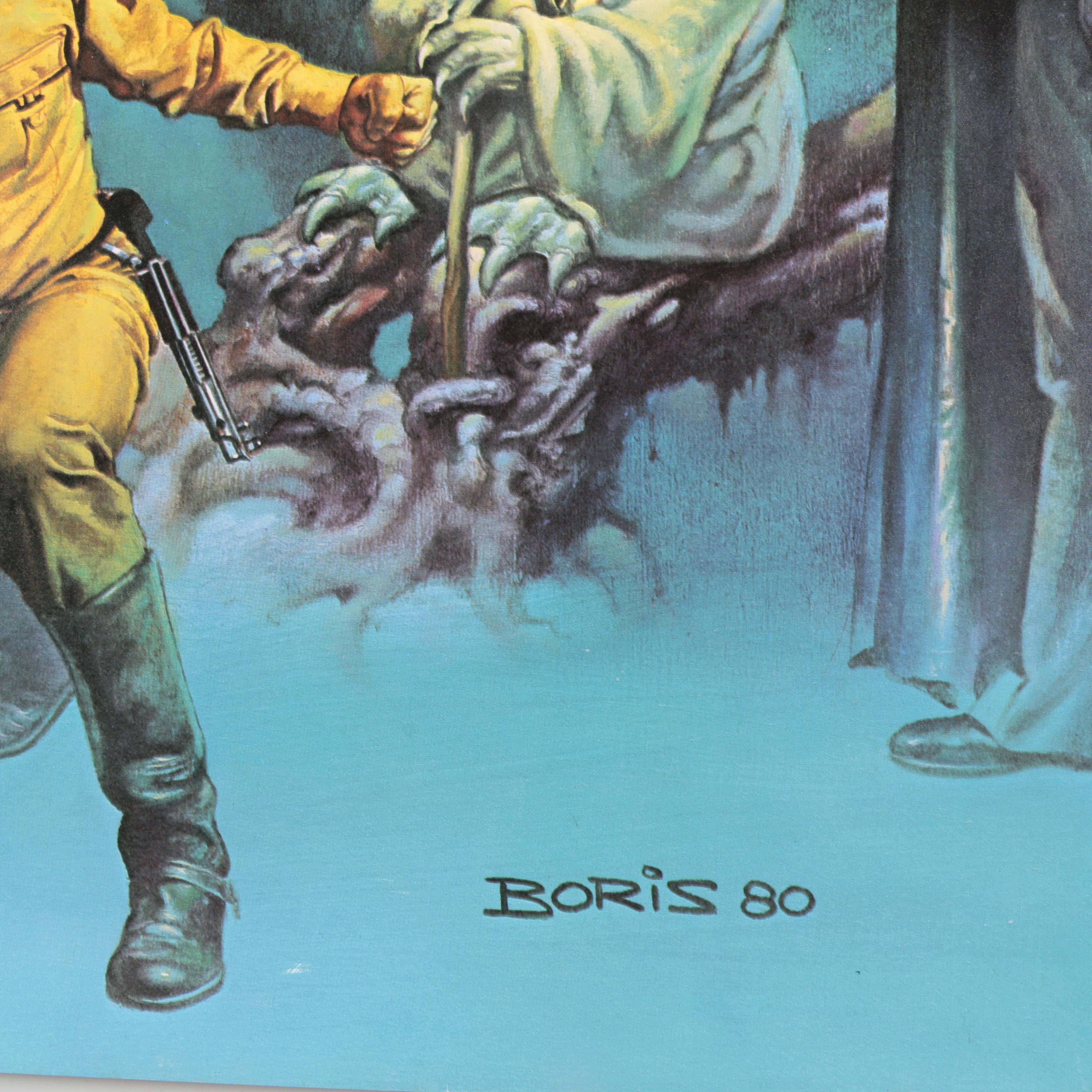 1980 "Star Wars: The Empire Strikes Back" Coca-Cola Poster after Boris Vallejo