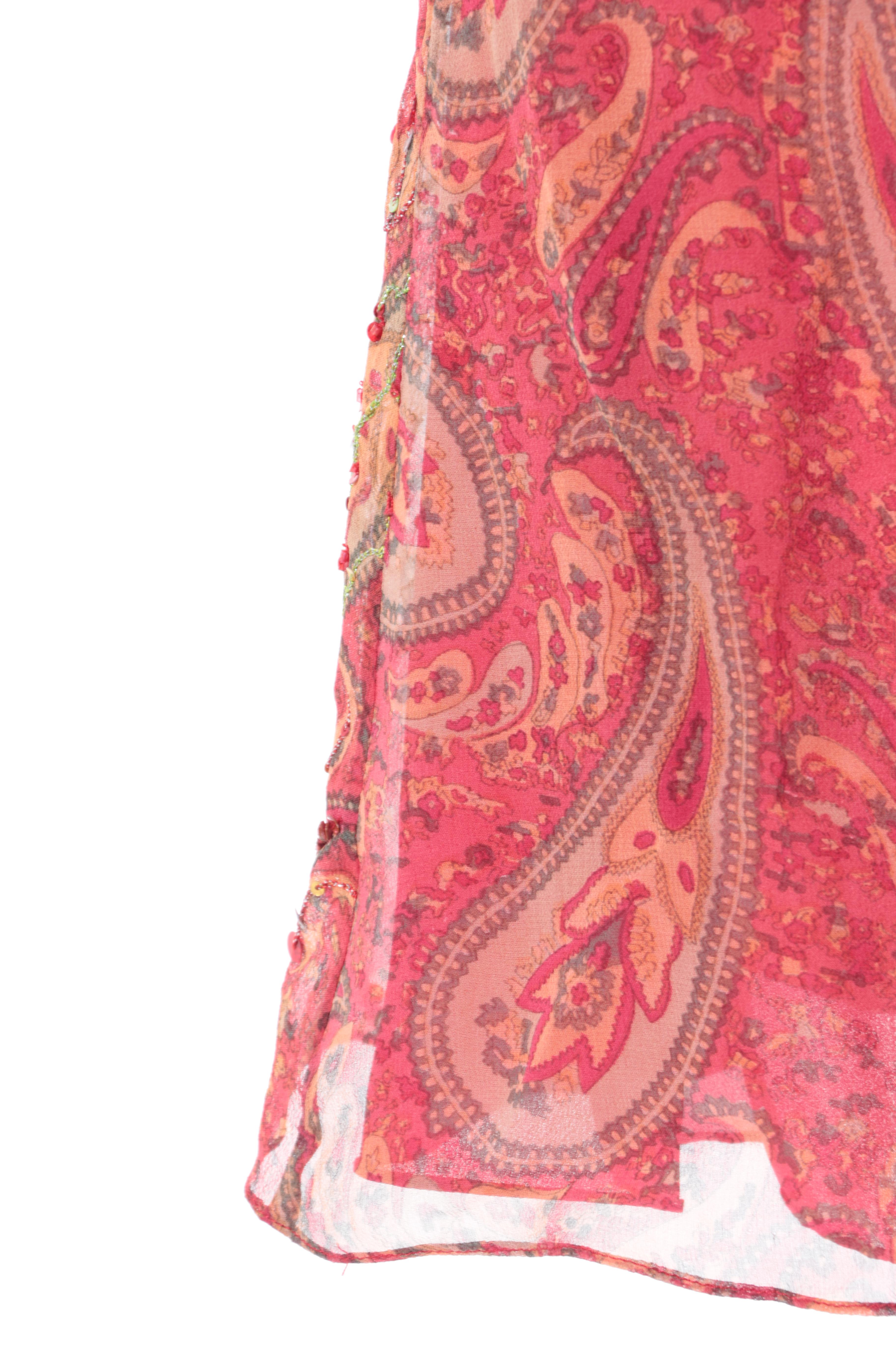 Chetta B Embellished Maxi Dress