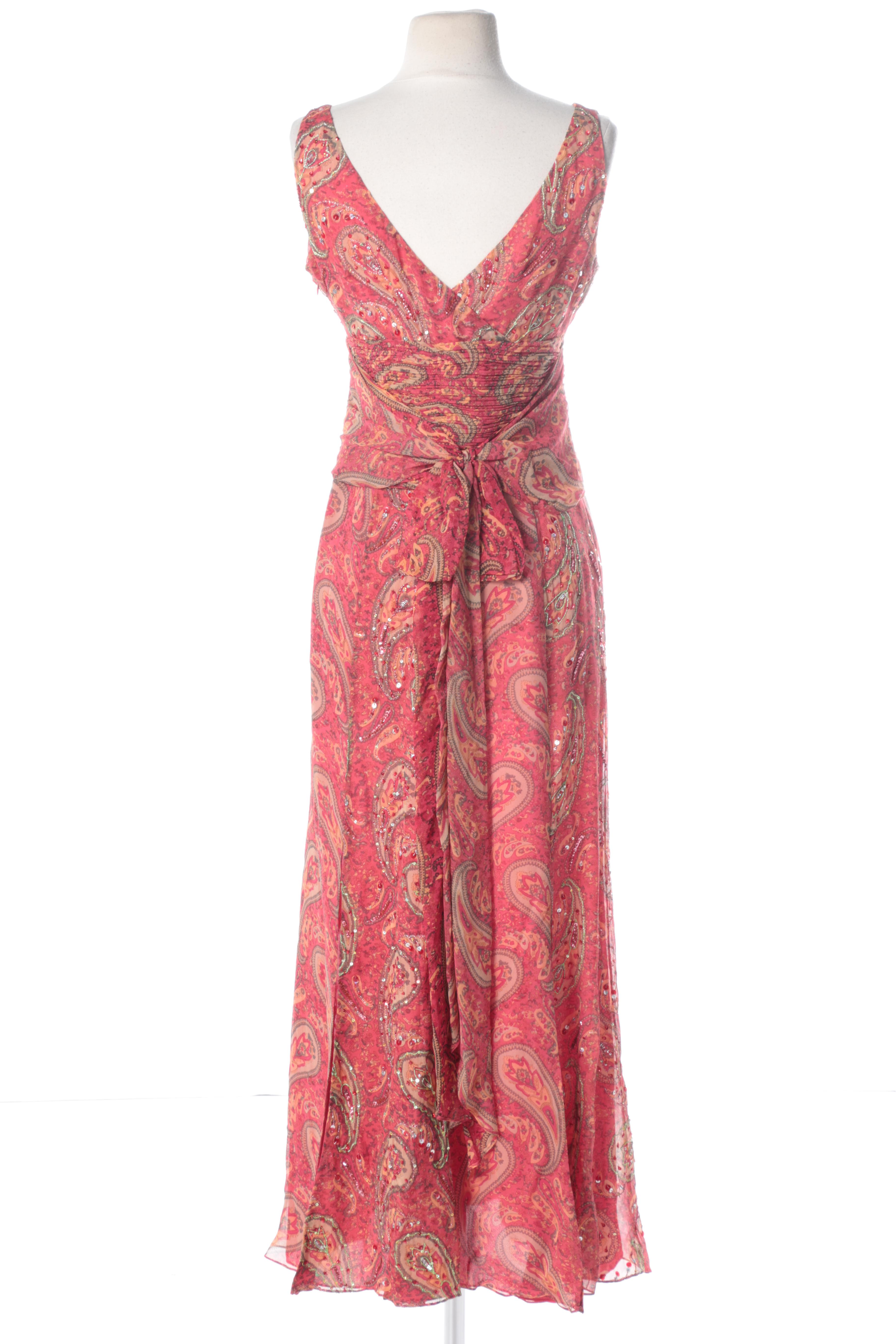 Chetta B Embellished Maxi Dress