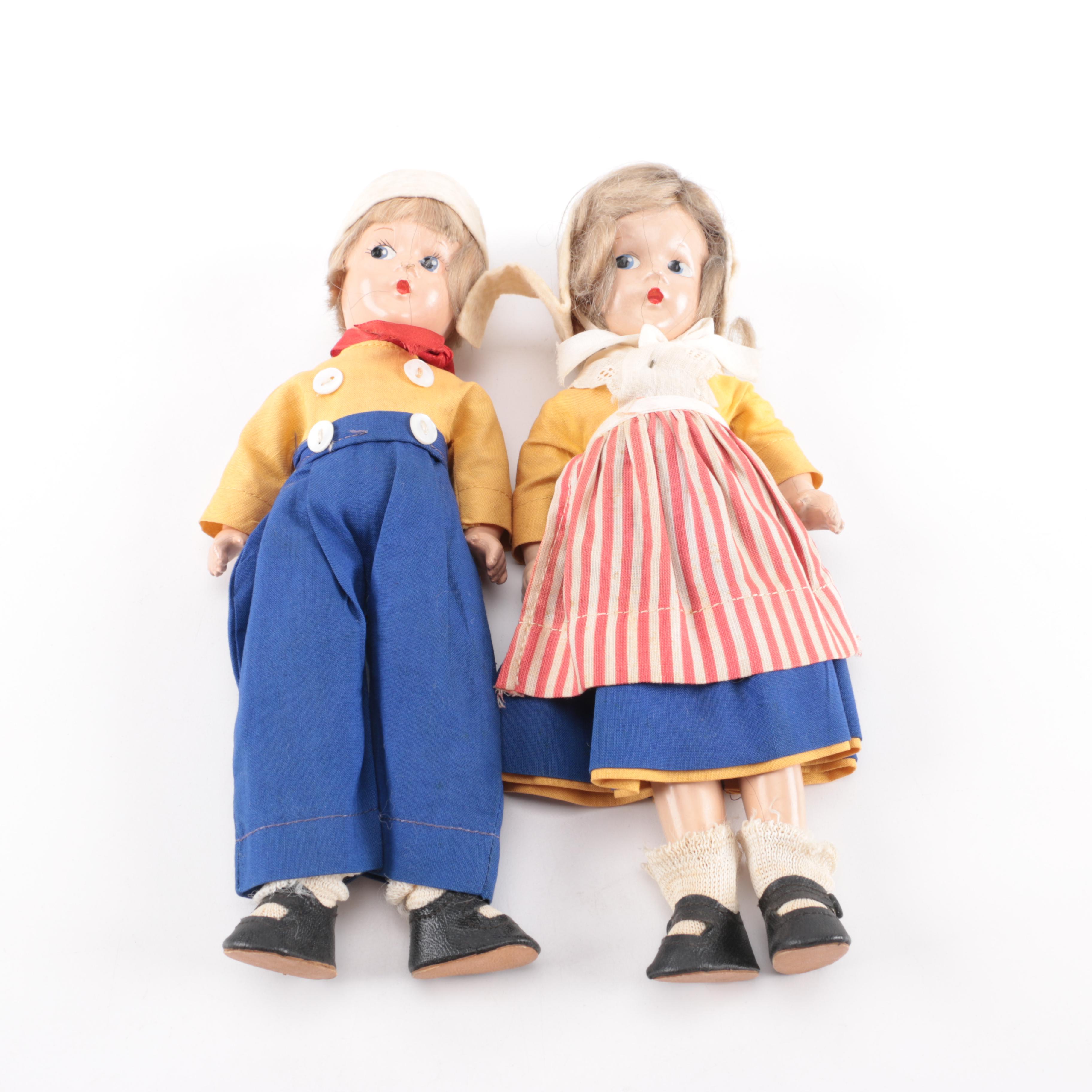 1930s Madame Alexander Composition Dolls