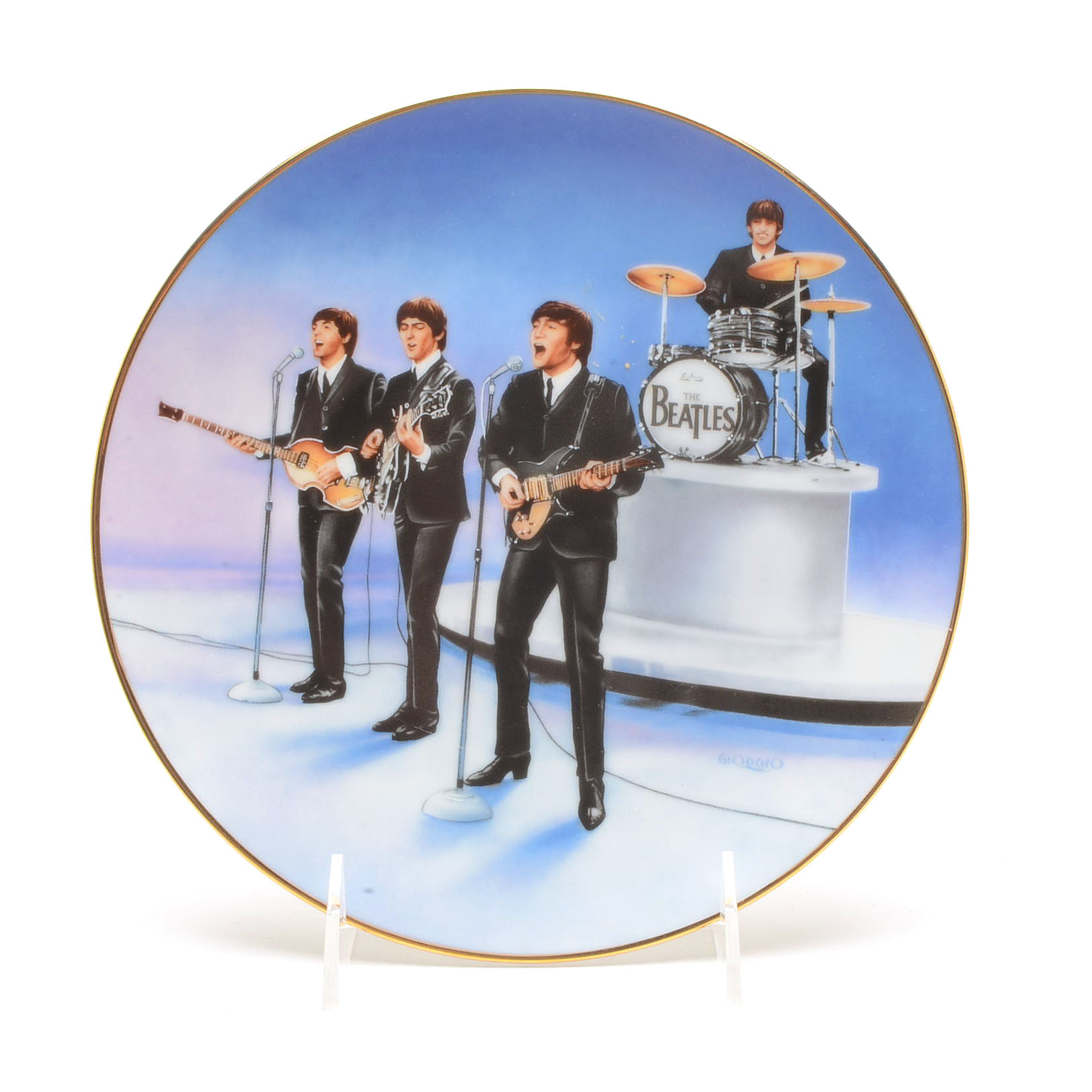 Beatles Commemorative Plate