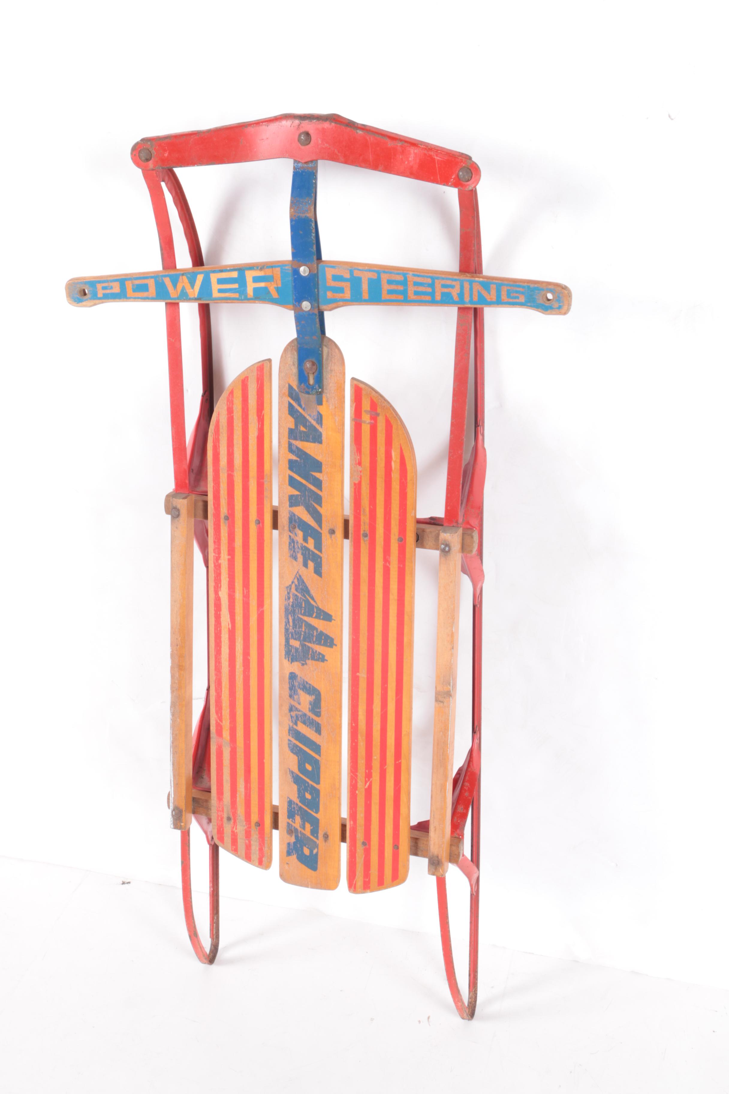 Flexible Flyer "Yankee Clipper" Wooden Sled