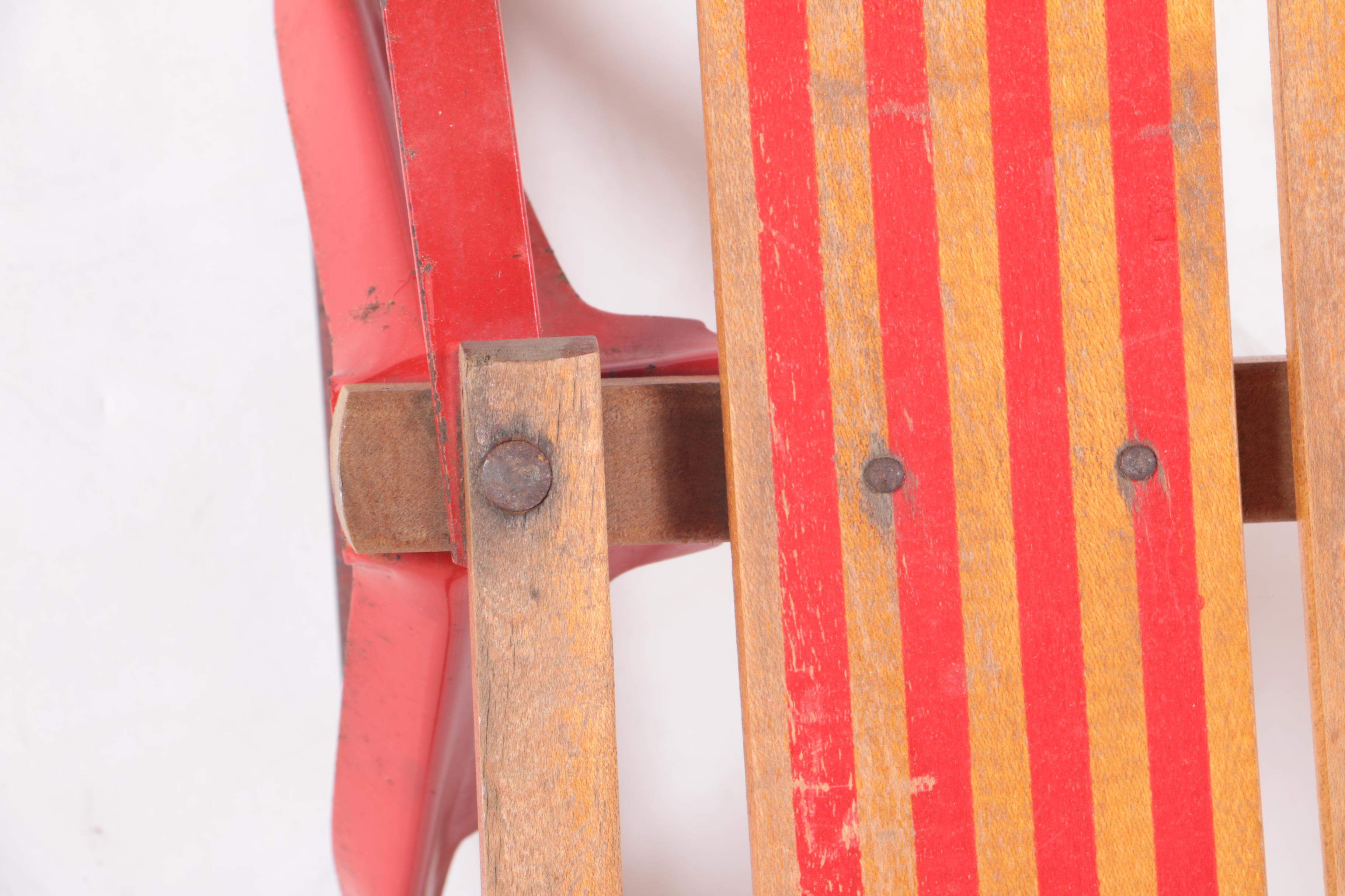 Flexible Flyer "Yankee Clipper" Wooden Sled