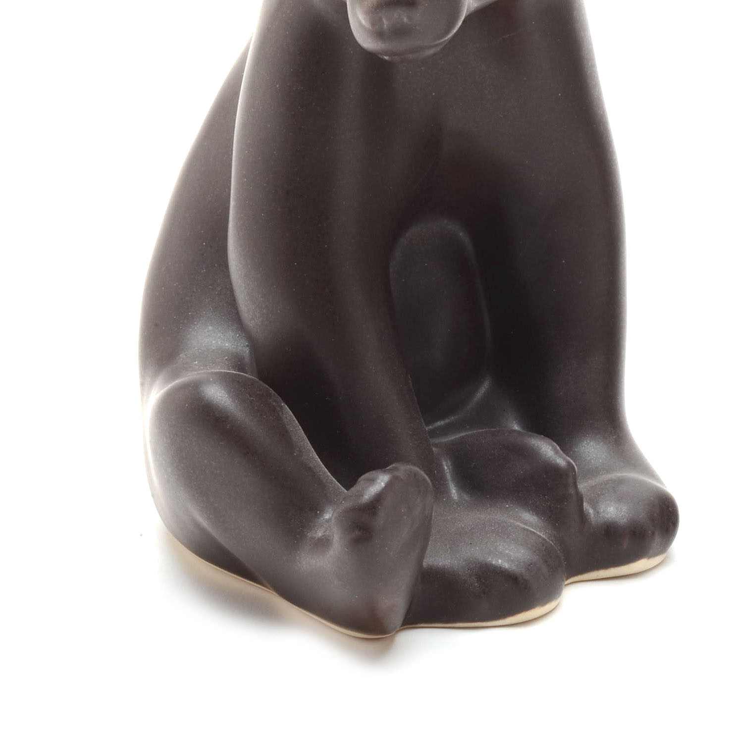 Pair of Rookwood Art Pottery "Abel Bear" Beatnik Figurines