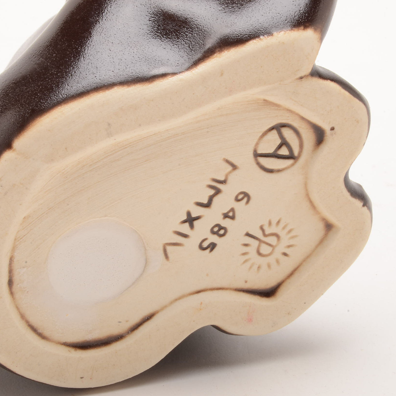 Pair of Rookwood Art Pottery "Abel Bear" Beatnik Figurines