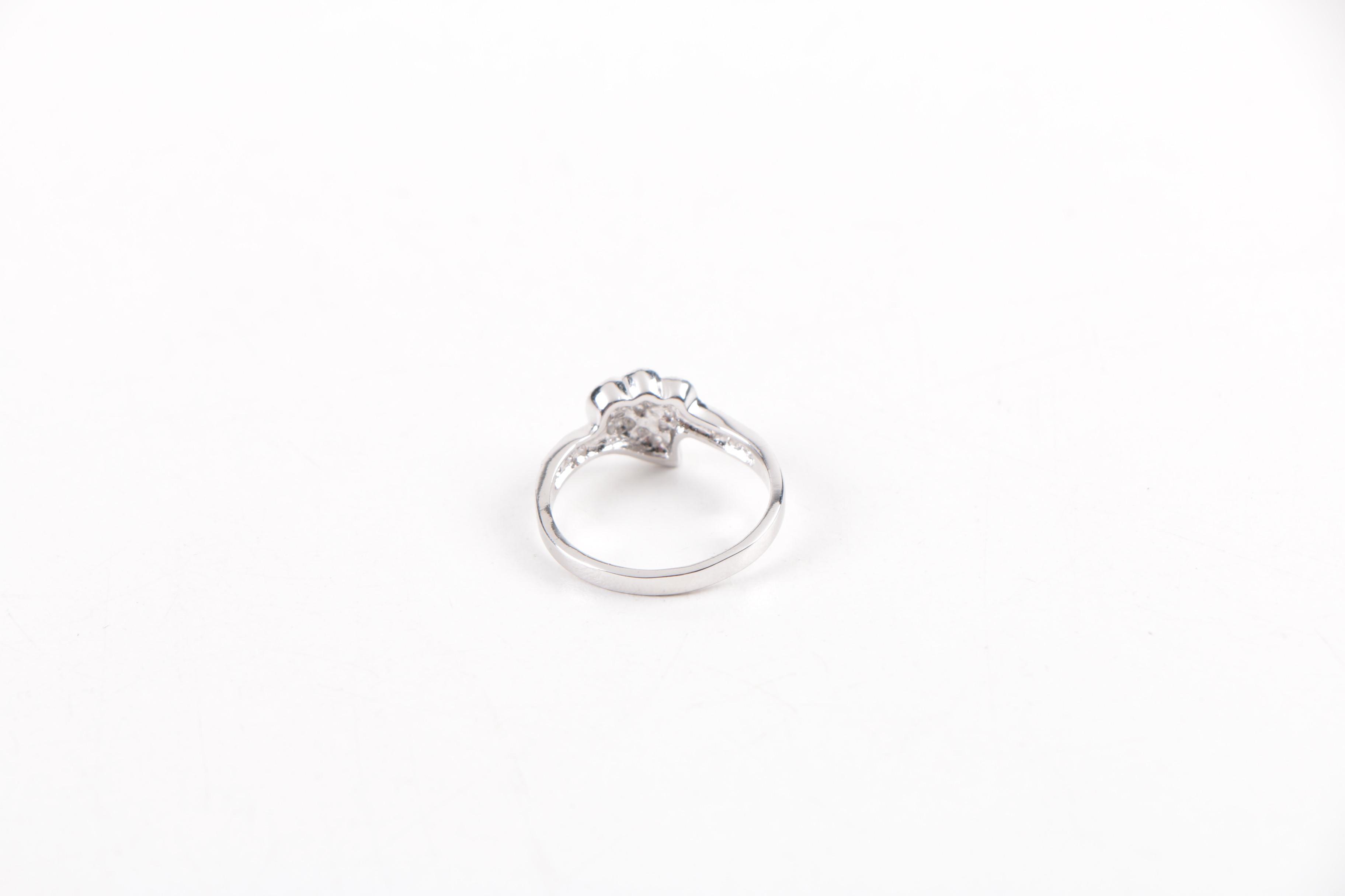 Sterling Silver and Cubic Zirconia Rings