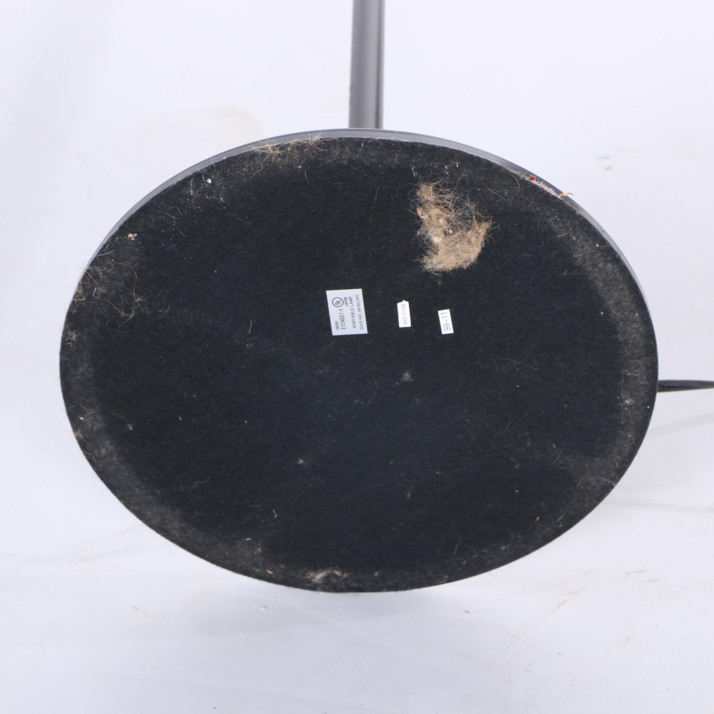 Black Dual Light Socket Floor Lamp