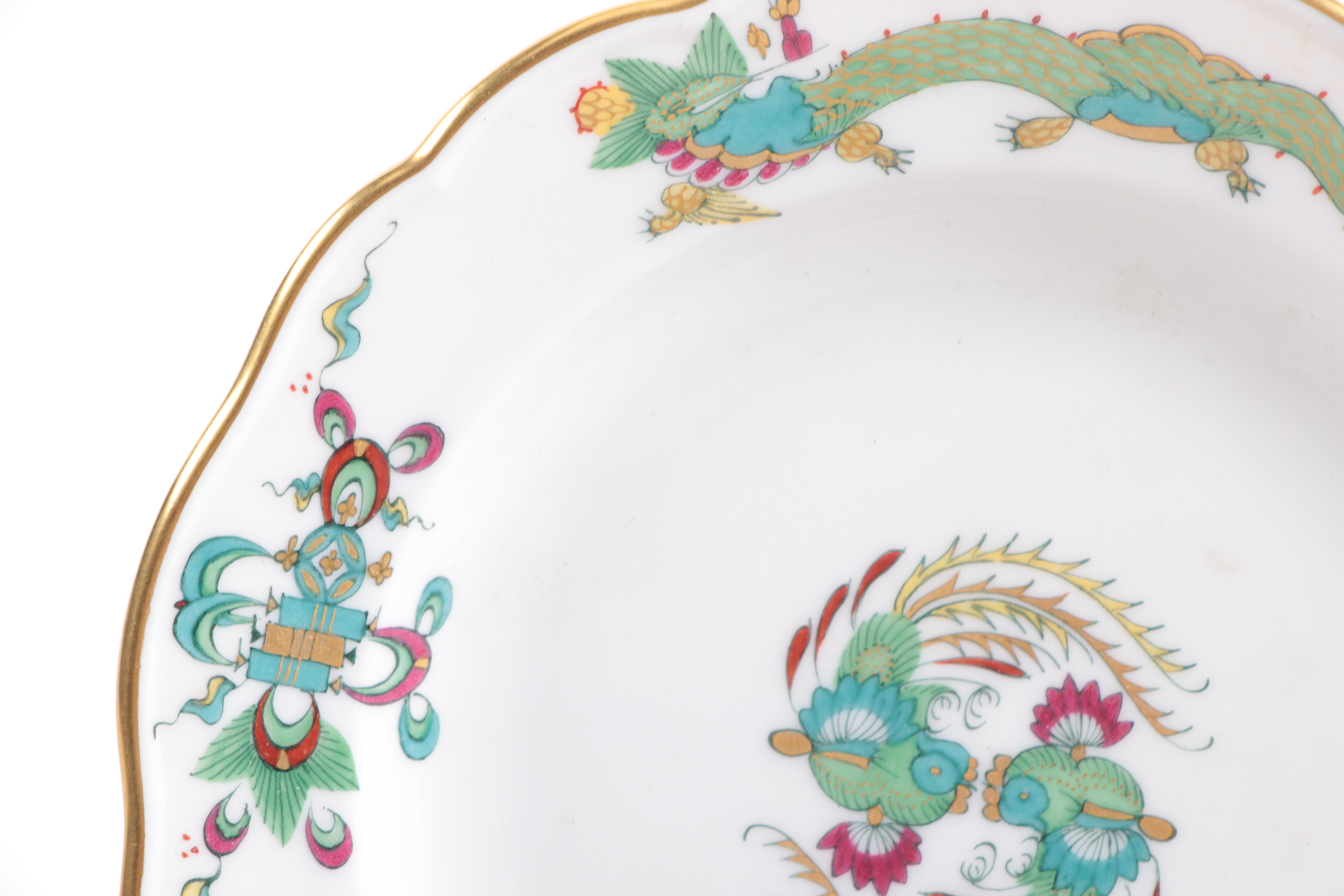 Vintage Meissen "Green Dragon" Tableware