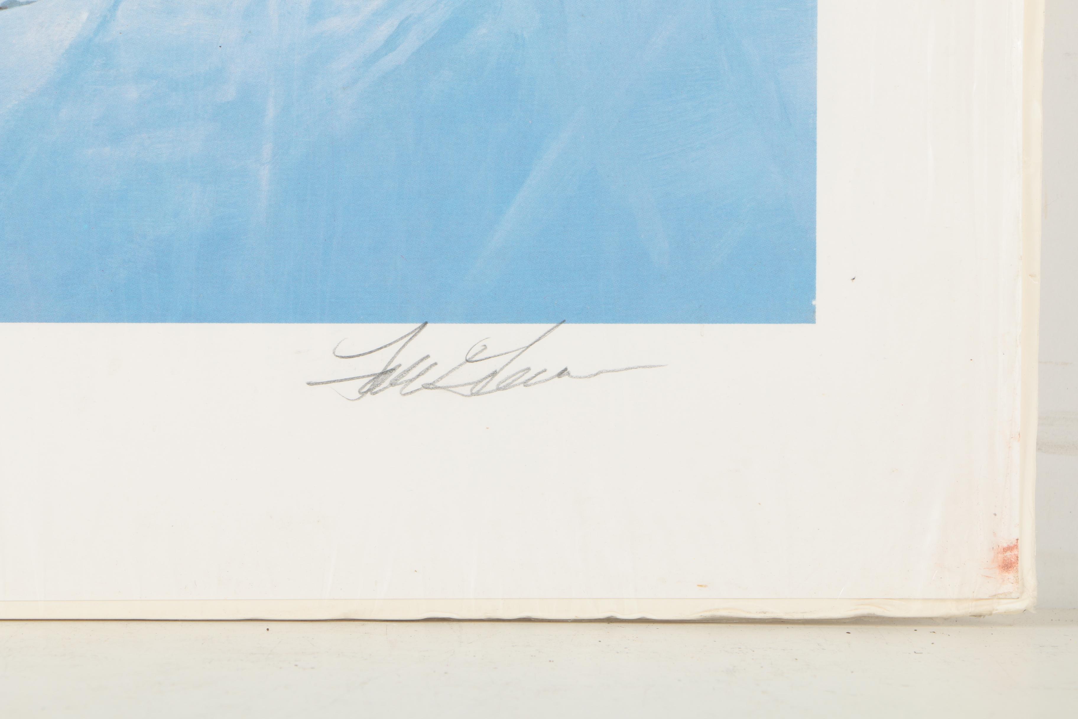 Tom Freeman Limited Edition Offset Lithograph "Lamplighter"