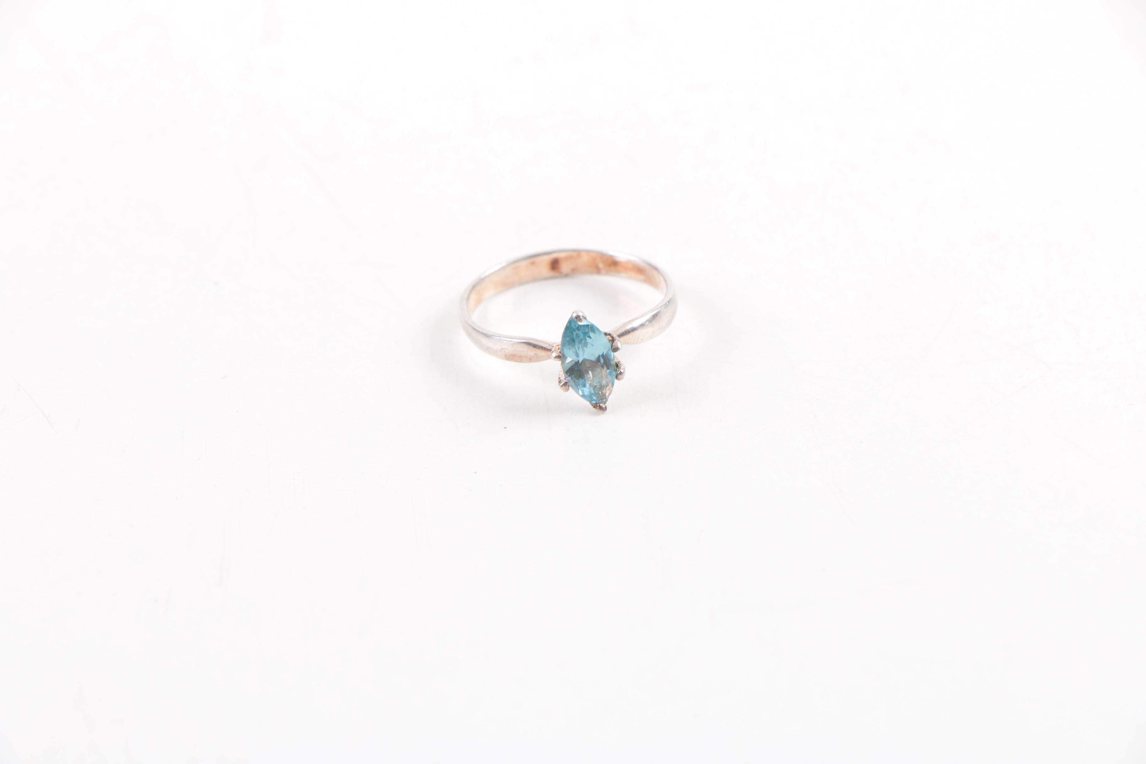 Sterling Silver Rings with Turquoise, Amethyst and More