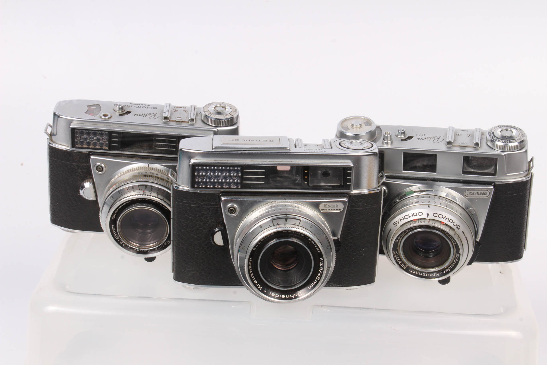 Thirty-Four Kodak Retina, Retinette Cameras