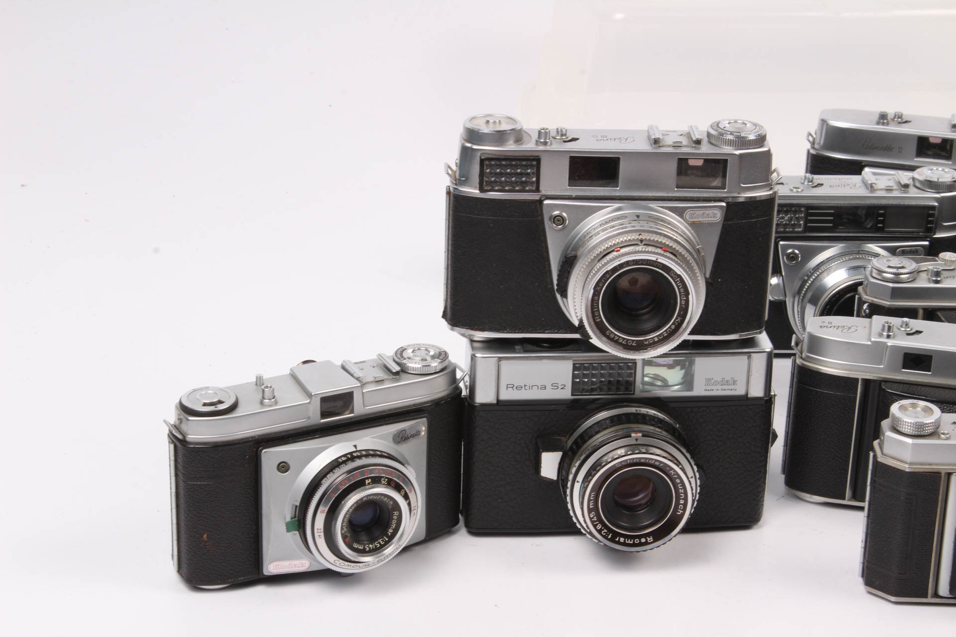 Thirty-Four Kodak Retina, Retinette Cameras