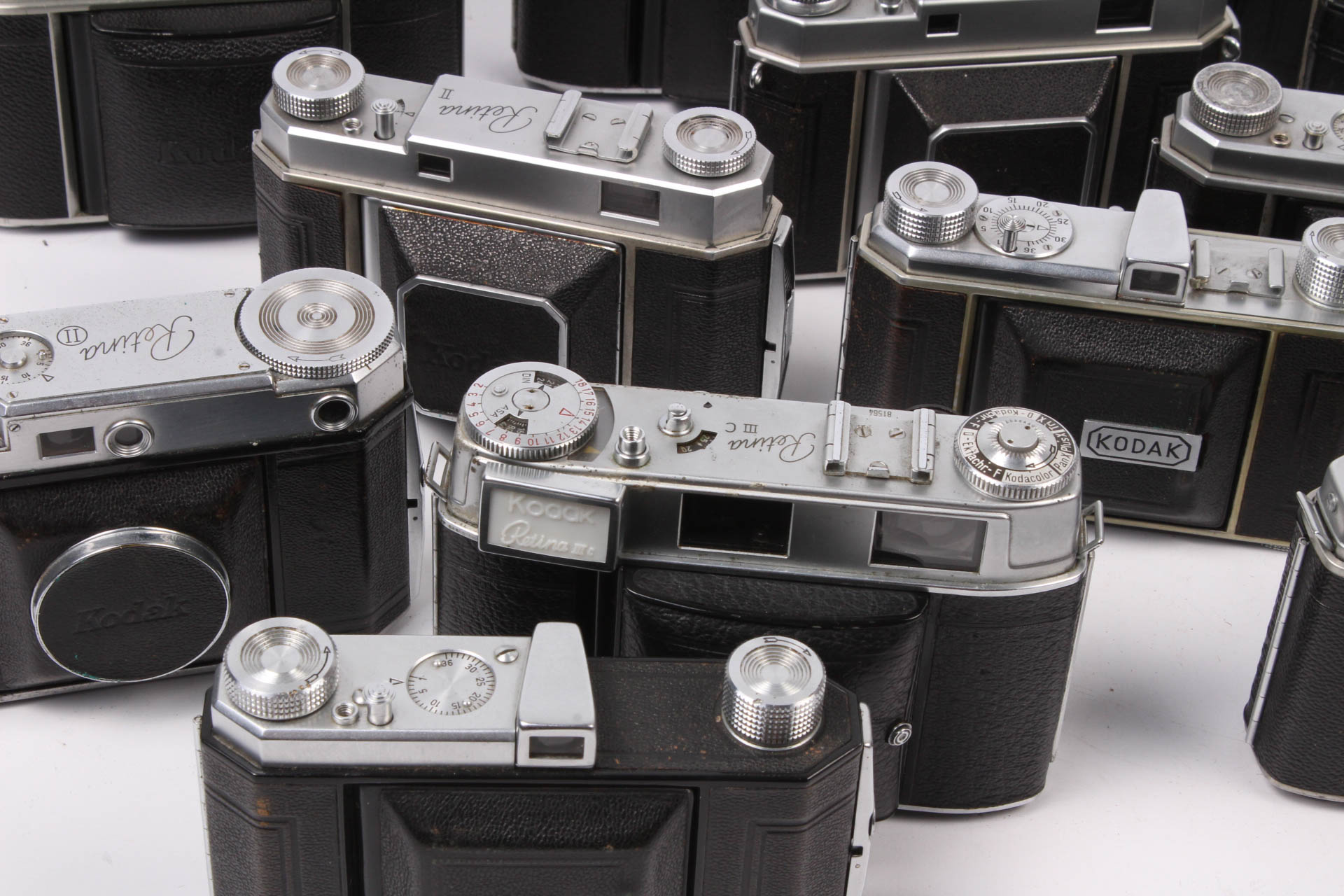 Thirty-Four Kodak Retina, Retinette Cameras