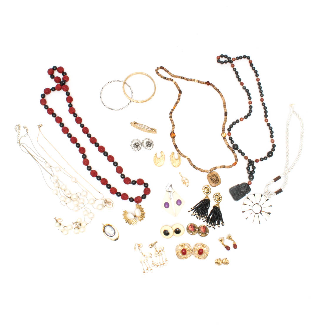 Eclectic Costume Jewelry Featuring Weiss, Givency, Richelieu