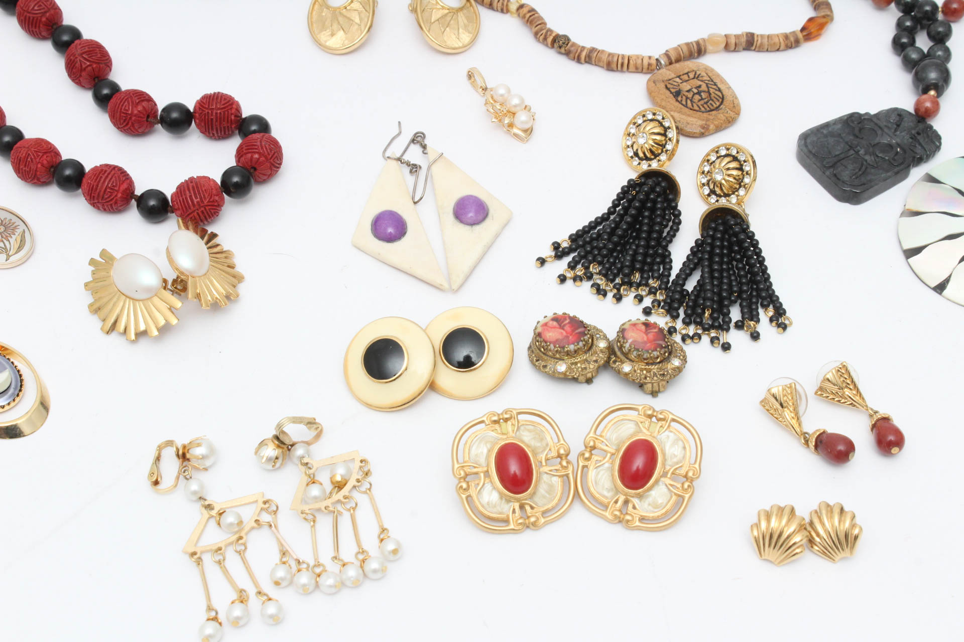Eclectic Costume Jewelry Featuring Weiss, Givency, Richelieu