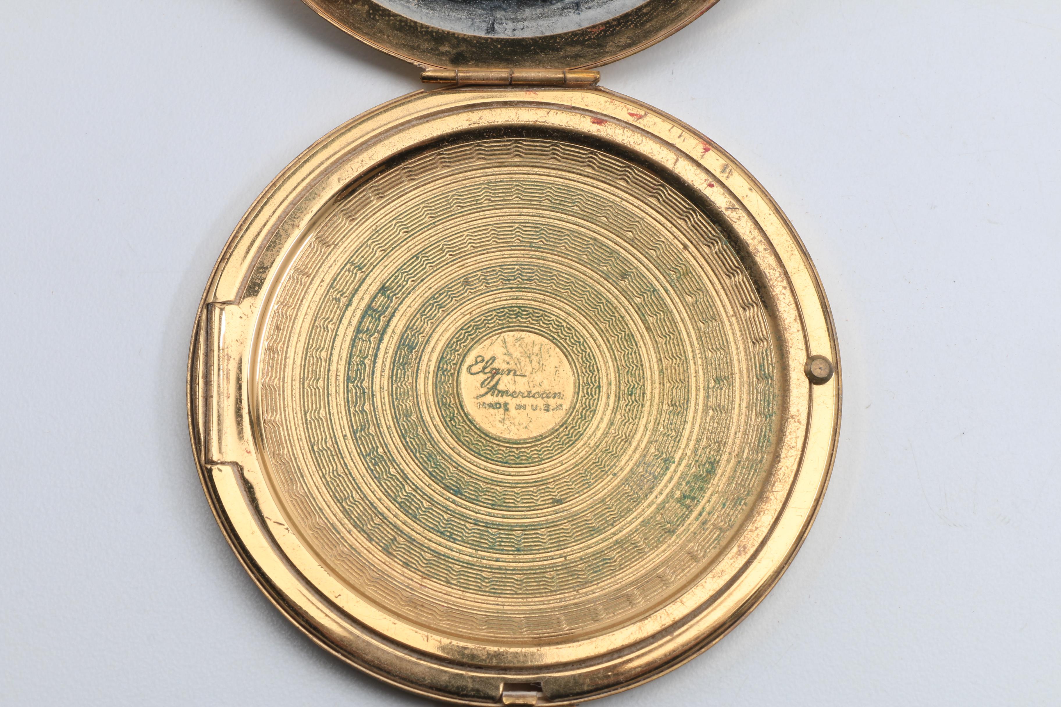 Five Vintage Compacts, Two Eastern Star