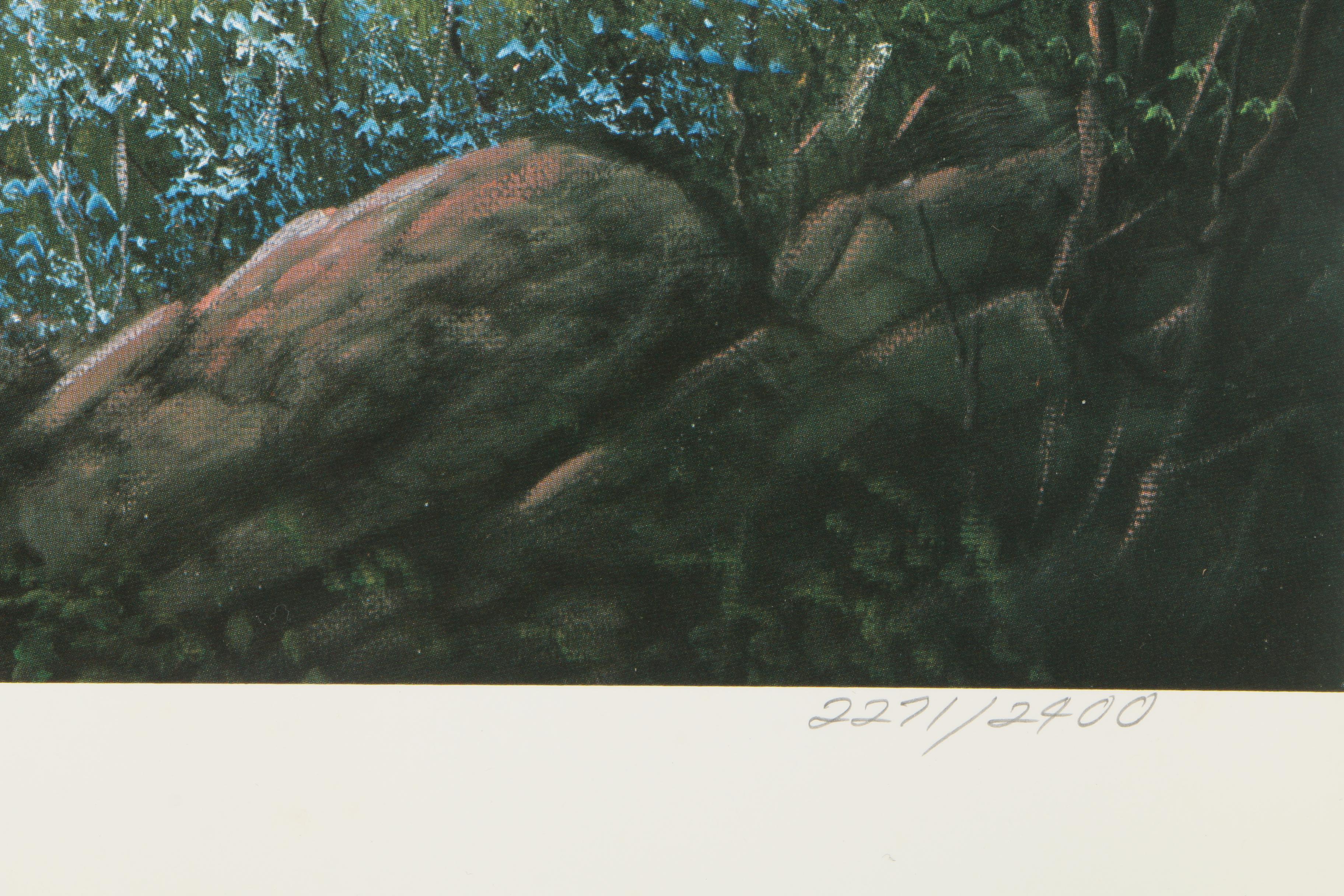 Jesse Barnes Limited Edition Offset Lithograph "Afternoon Leisure"