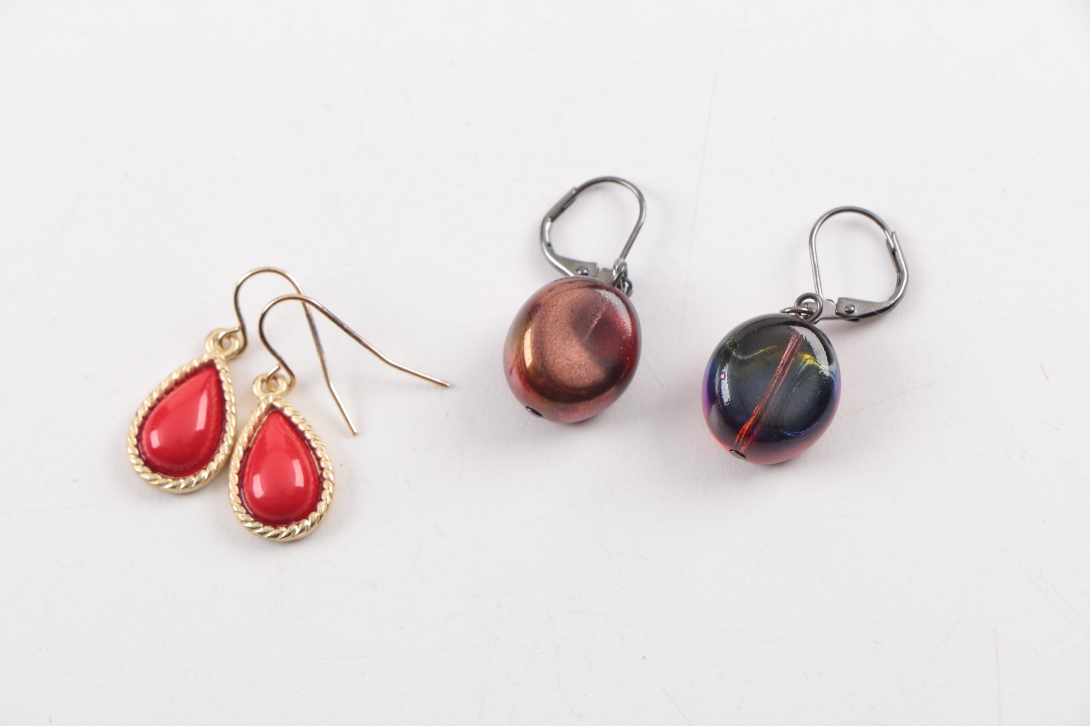 Collection of Colorful Costume Jewelry