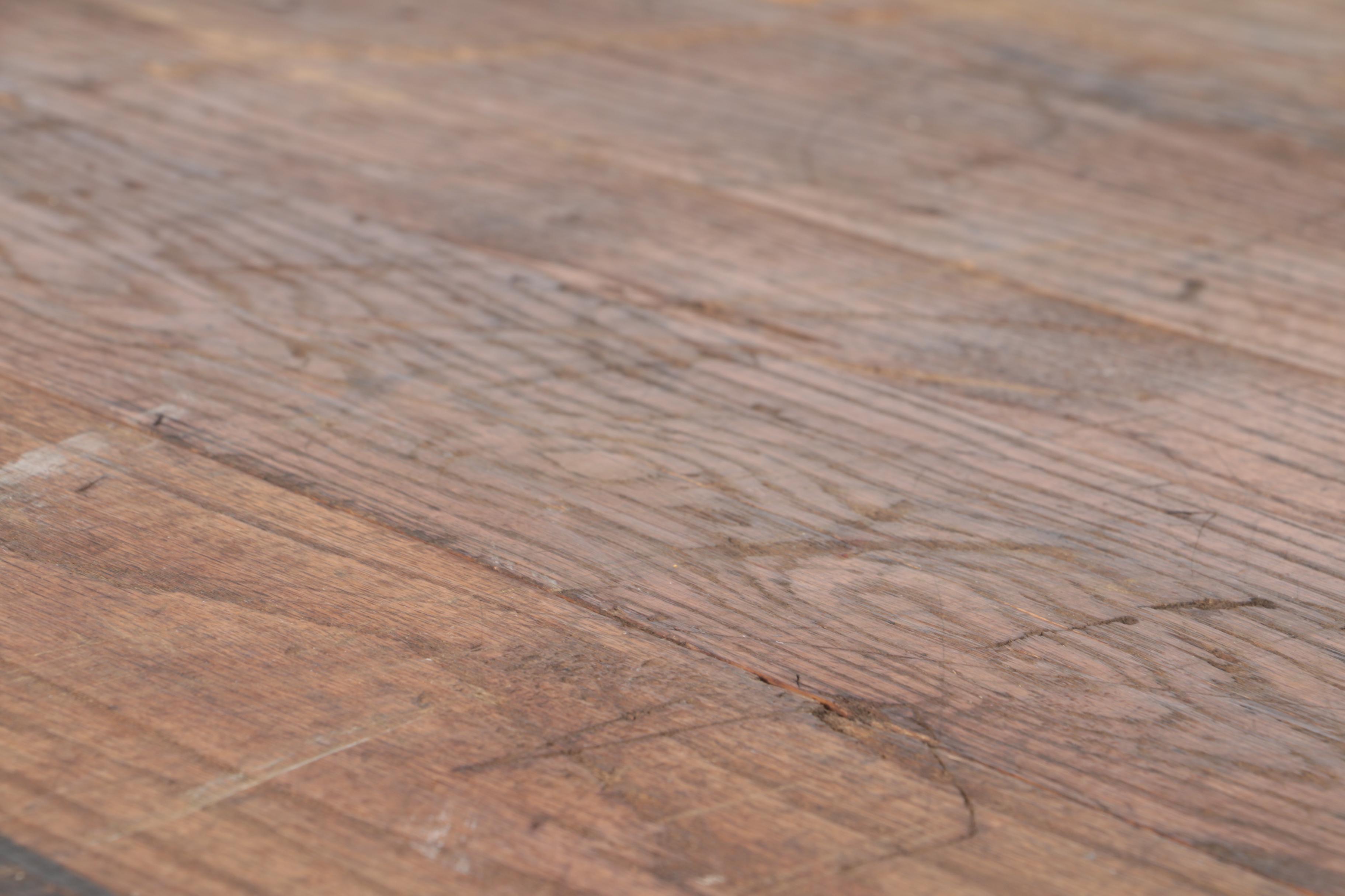 Vintage Oak Fairbanks Two-Wheel Industrial Flatbed Cart